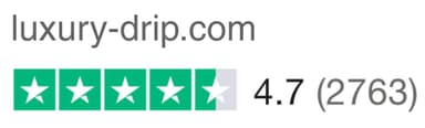 Trust Pilot rating